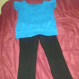 Women's top and jeggings